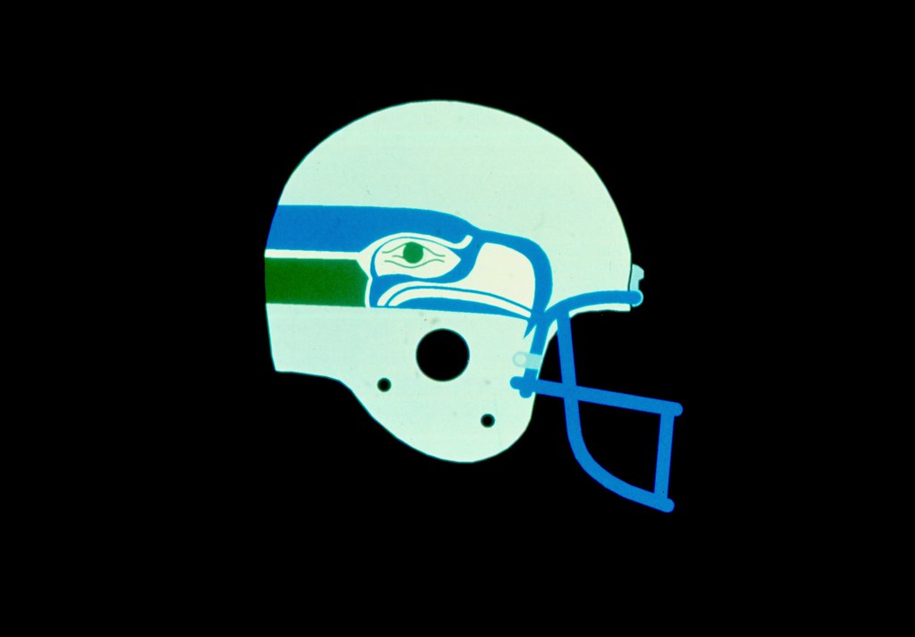 Seahawks helmet, no date Series 1608, Department of Stadiu… Flickr