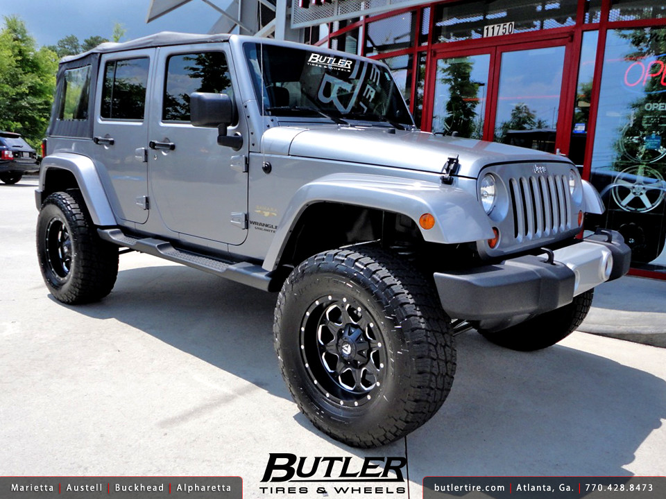 Jeep Wrangler Unlimited with 18in Fuel Boost Wheels Flickr