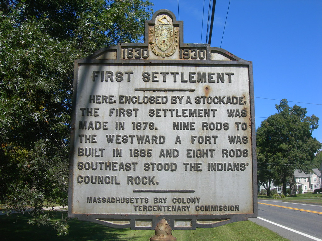 First Settlement Historic Marker Northfield, Massachusetts… Flickr