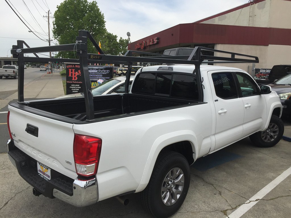 Rackit Square tube lumber rack on 2016 Toyota Flickr