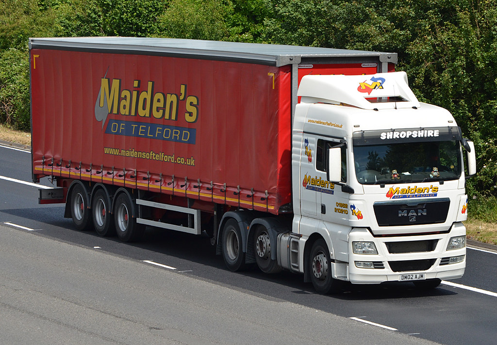 Maiden's DM02AJM M5 Standish 18/06/2015 Harry's On The Road Truck