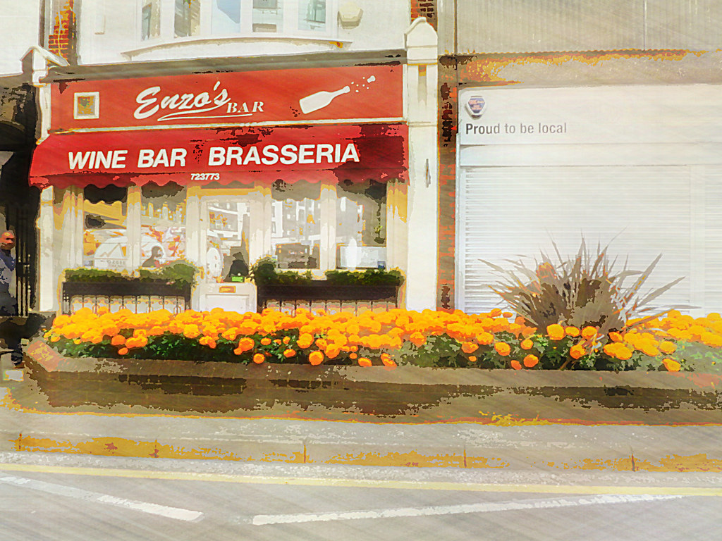 Enzo's Bar on the corner .. . Enzos Bar Wine Bar. Brasseri… Flickr