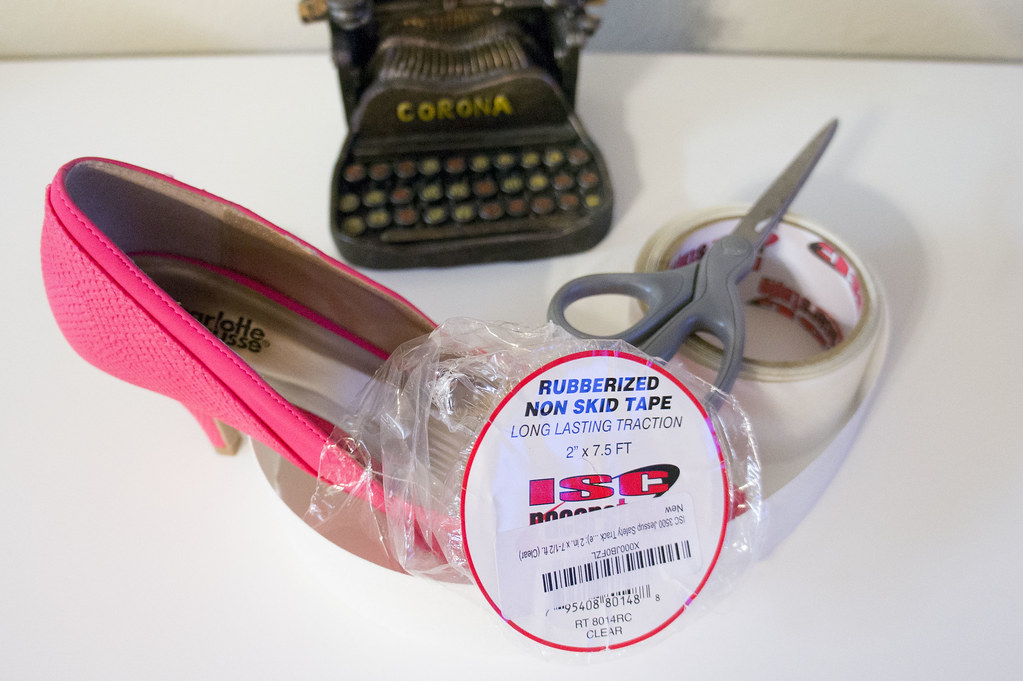 How to make your own non skid shoe pads DIY Non skid shoe … Flickr