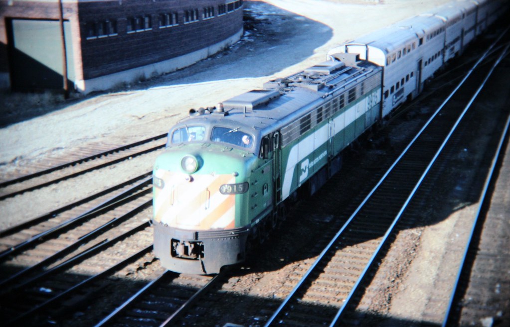 Burlington Northern BN 9915 (E9U) Chicago Union Station, 1… Flickr