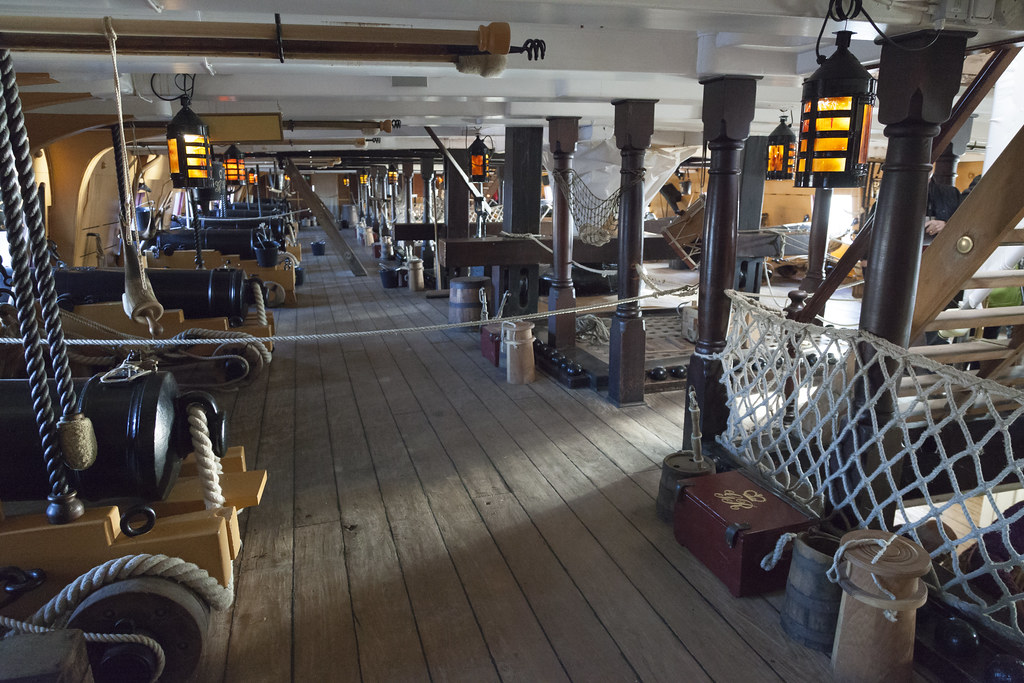 Middle Gun Deck HMS Victory Nelson's Flagship 27 Flickr