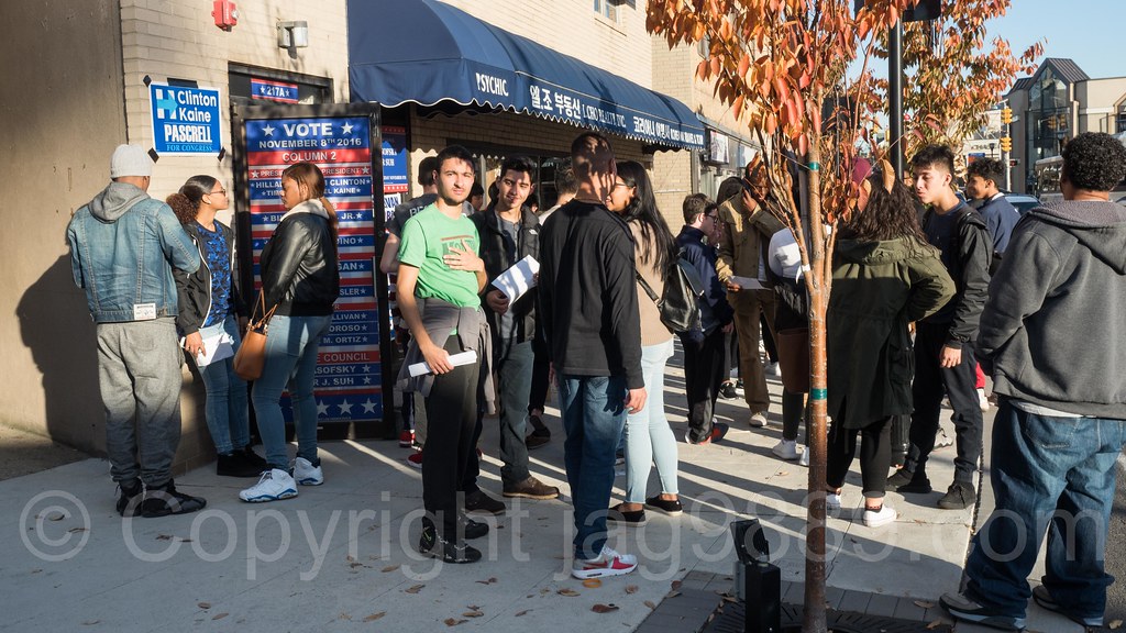 2016 Presidential Election Voting Day, Fort Lee, New Jerse… Flickr