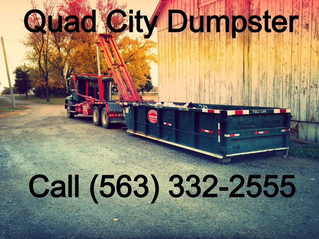 (563) 3322555 Dumpster Rental Quad Cities il, Quad City i… Flickr