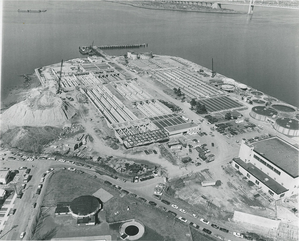 Aerial Shot of Tallman Island Treatment Plant Construction… Flickr