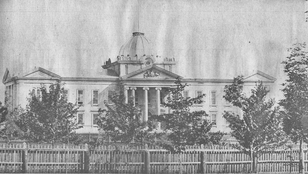 Frontenac Court House circa 1865 Flickr