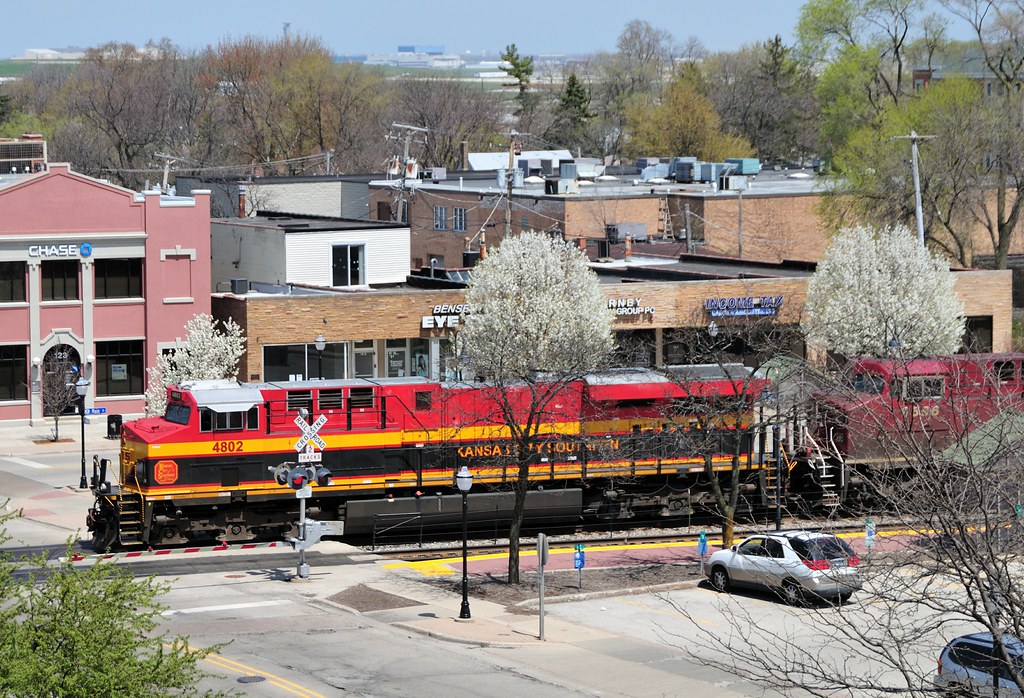 The Belle of Bensenville Kansas City Southern ES44AC 4802 … Flickr