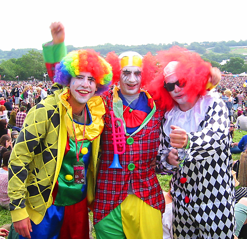 Day 179 These 3 clowns were happy to do a bit of posing up… Flickr