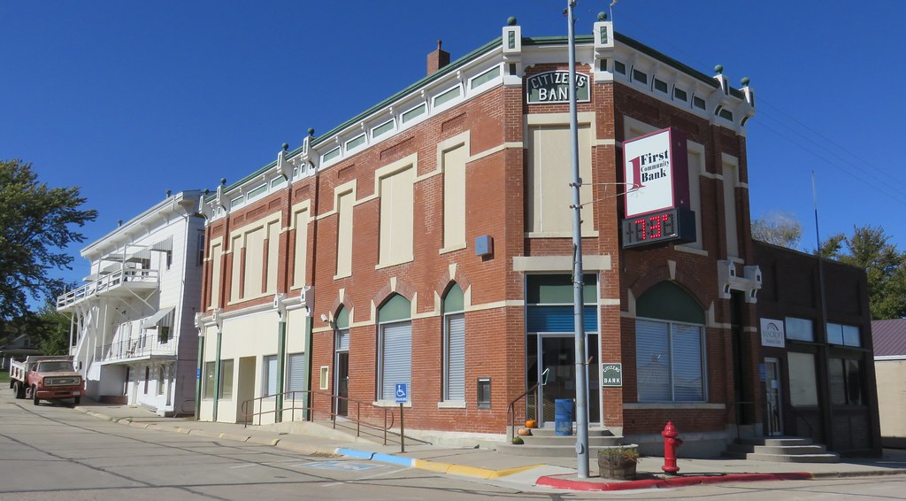 Old Citizens Bank Block (Bancroft, Nebraska) Bancroft, Neb… Flickr