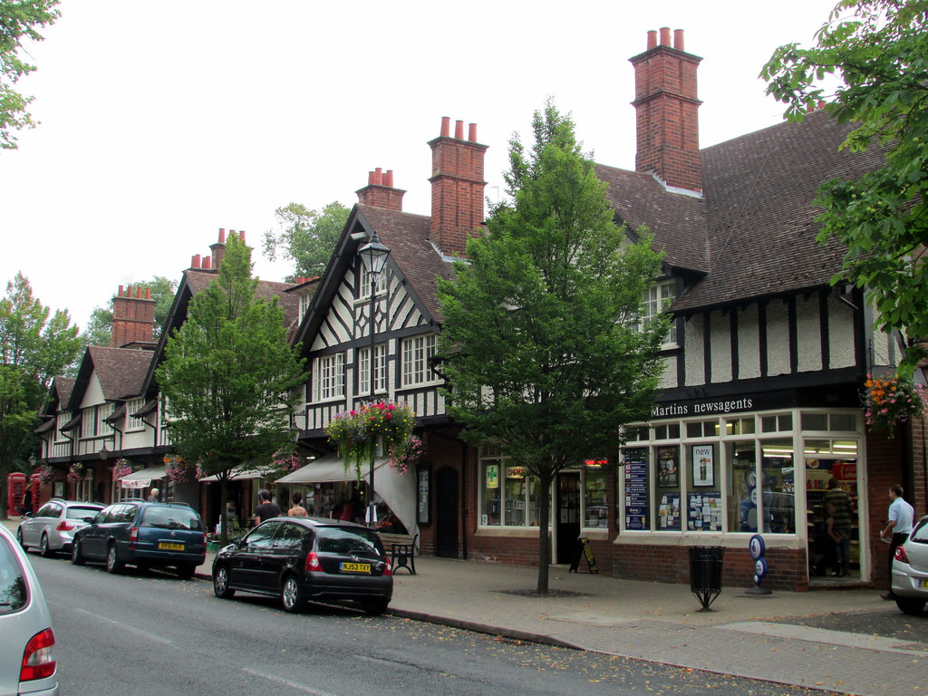 Sycamore Road Bournville, Birmingham. The parade of shops … Flickr
