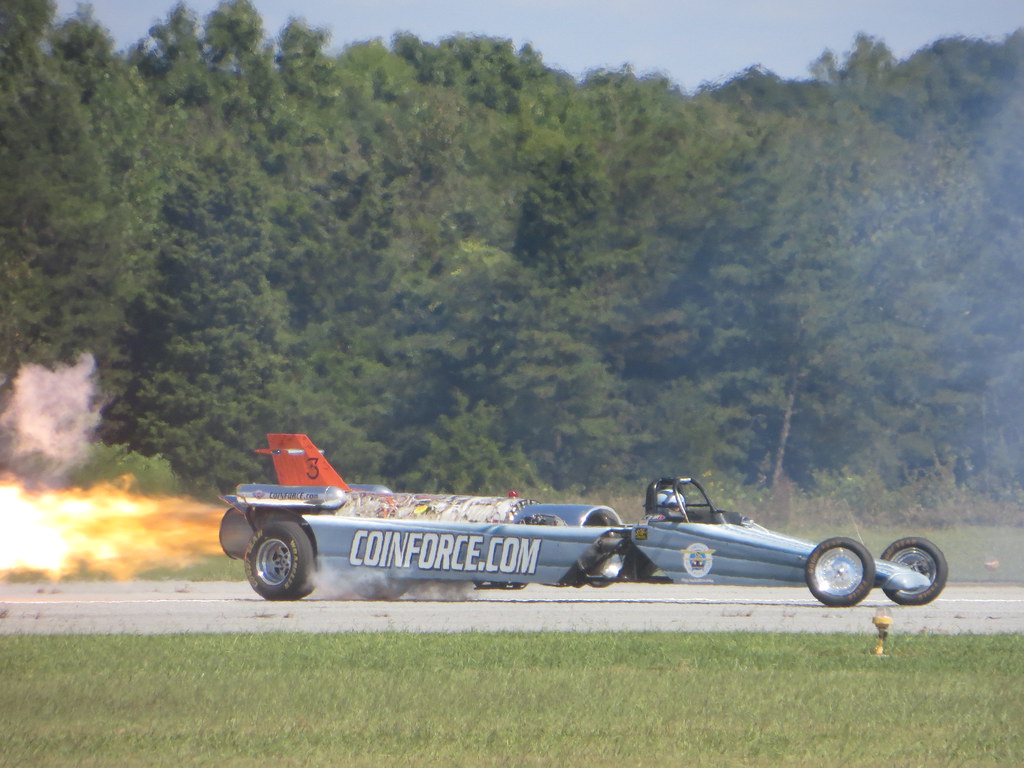 SmokenThunder Jet Car Viewed from Smith Reynolds Airport… Flickr