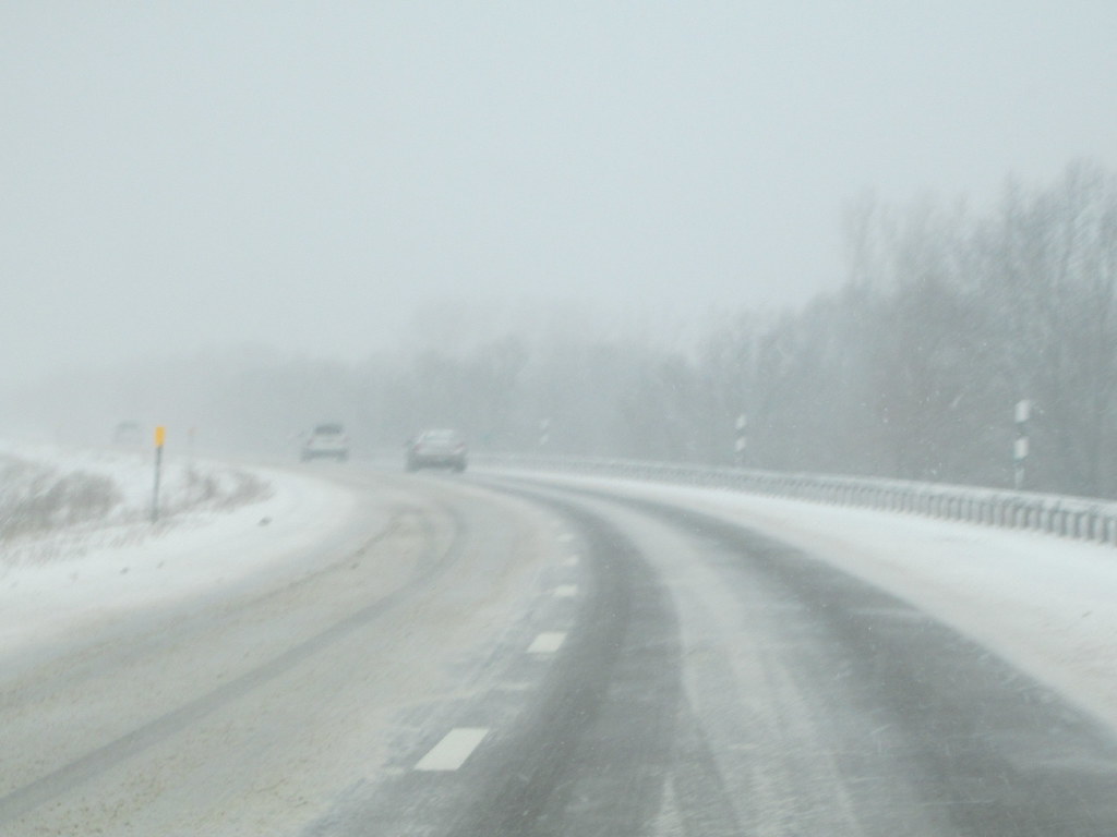 Cold Travels Going 45 mph on a slippery roadway, traveling… Flickr