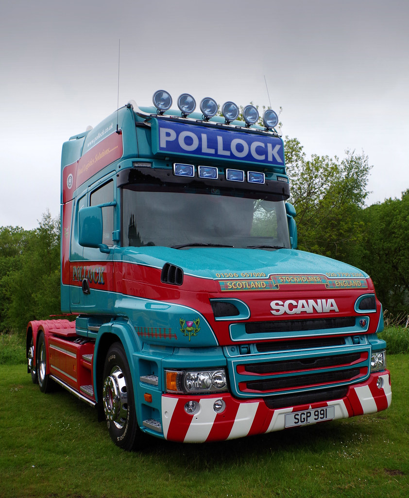 Pollock Scania TCab SGP991 at STC Truckmania 2015, Lathal… Flickr