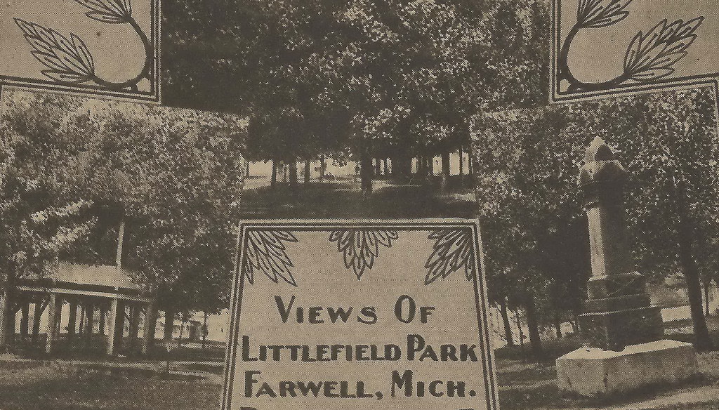 CEN Farwell Clare MI 1912 Multiview of Littlefield Park po… Flickr