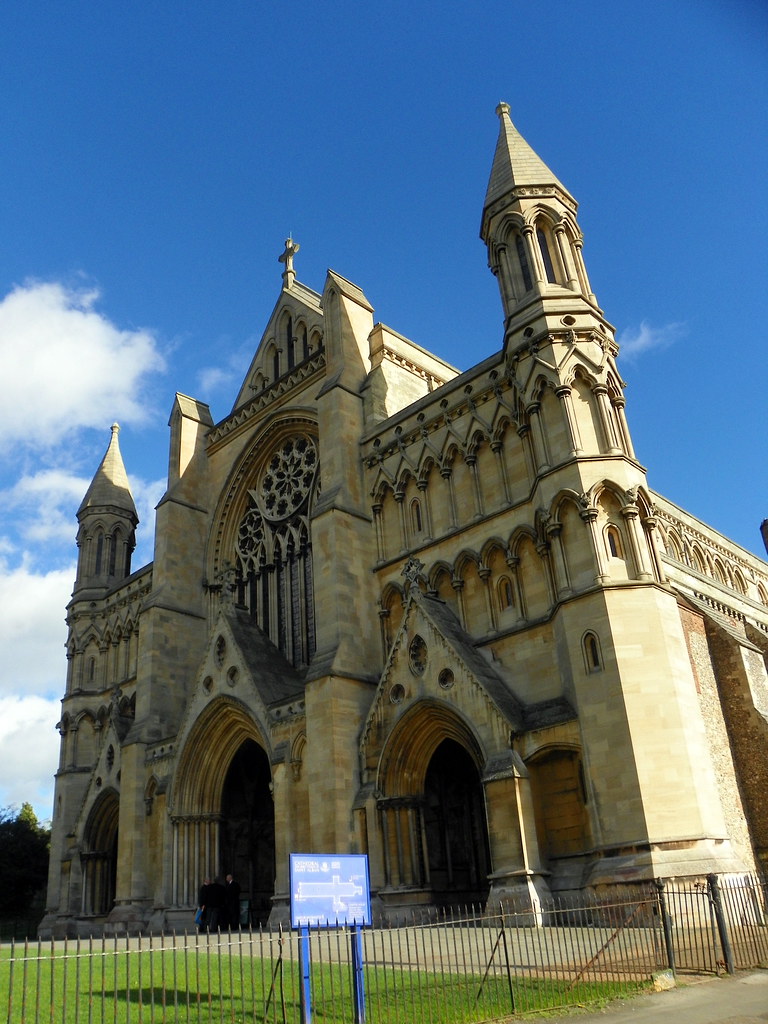 St Albans Cathedral The Cathedral and Abbey Church of St A… Flickr
