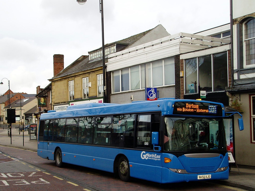 Go North East 5260: Scania CN230UB Omnicity. | NK56KJU ...