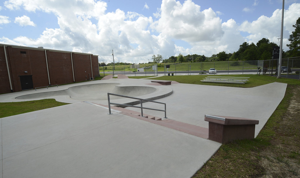 Cleland Skatepark Fort Bragg, North Carolina Skatepark i… Flickr