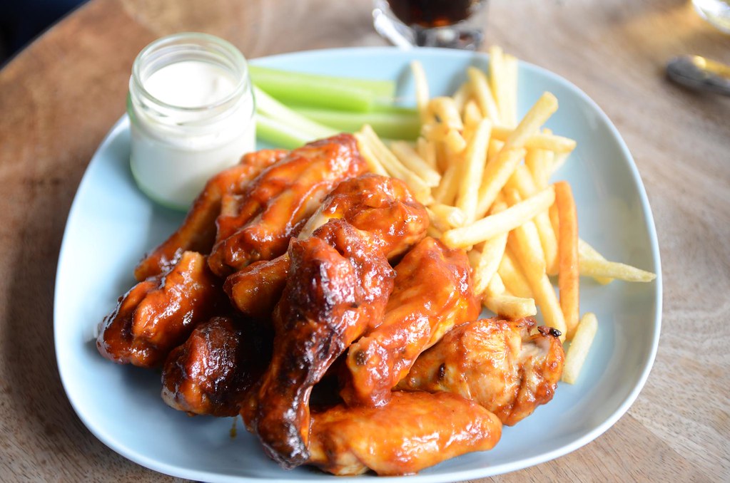 Buffalo Wings AUD15 lunch Father's Office La Ionica chic… Flickr