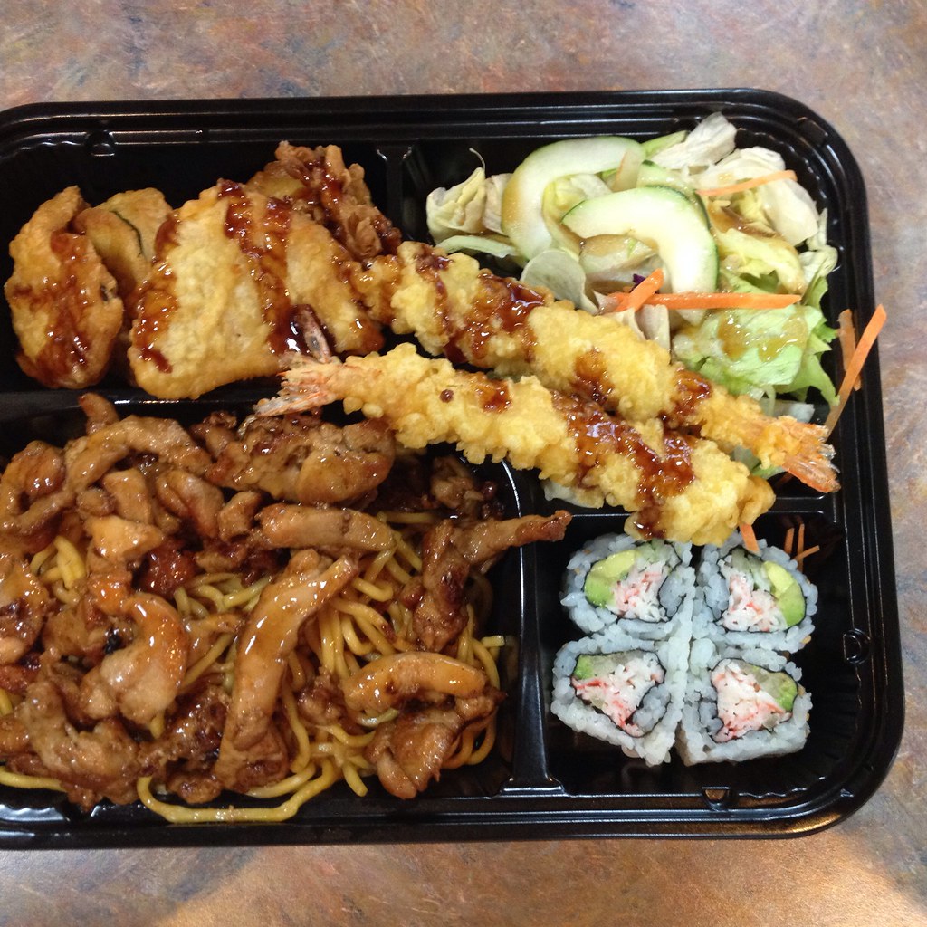 Chicken Teriyaki Bento Box Deluxe Sarku Japan Spotted on… Flickr