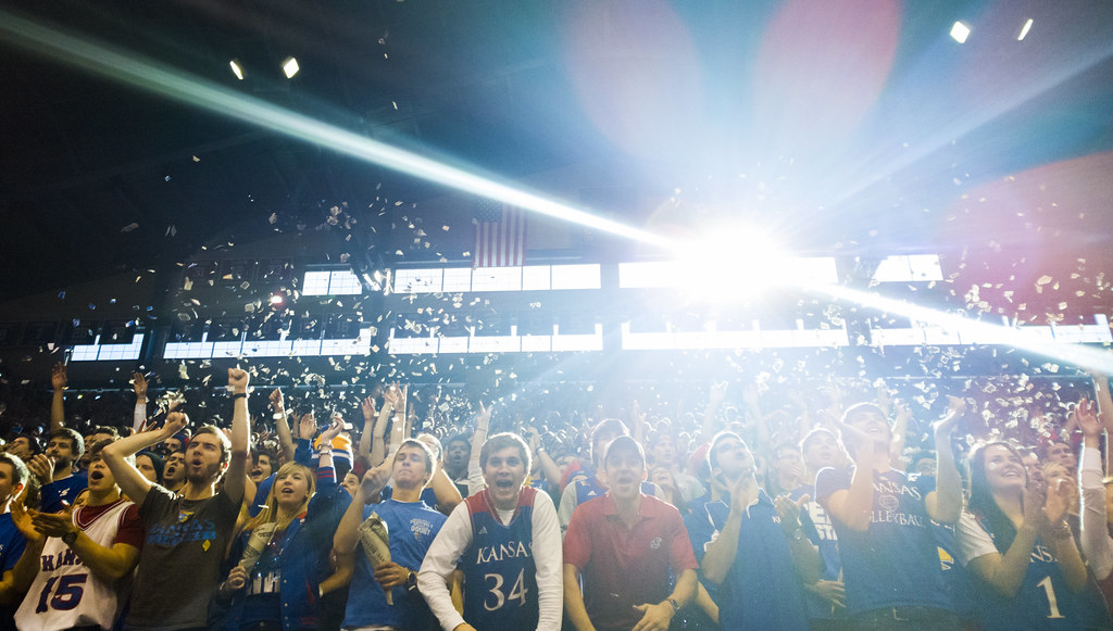 KU vs KSU basketball 2014 KU vs KSU basketball 2014 Flickr