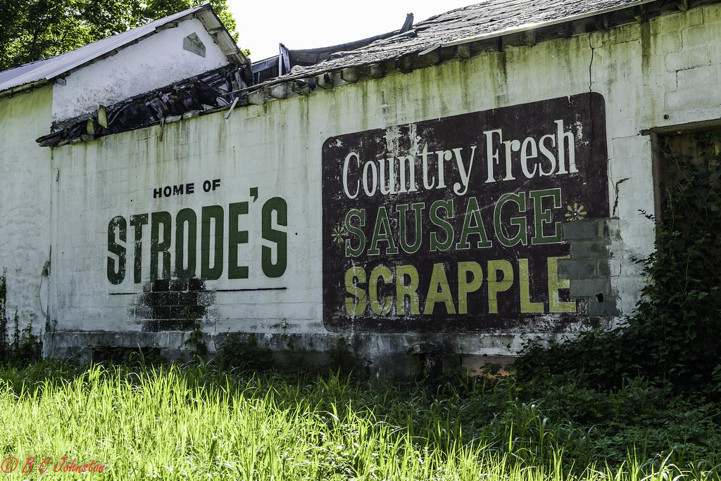 Strodes Mill Barn with Wall Ads in West Chester, Pa Flickr