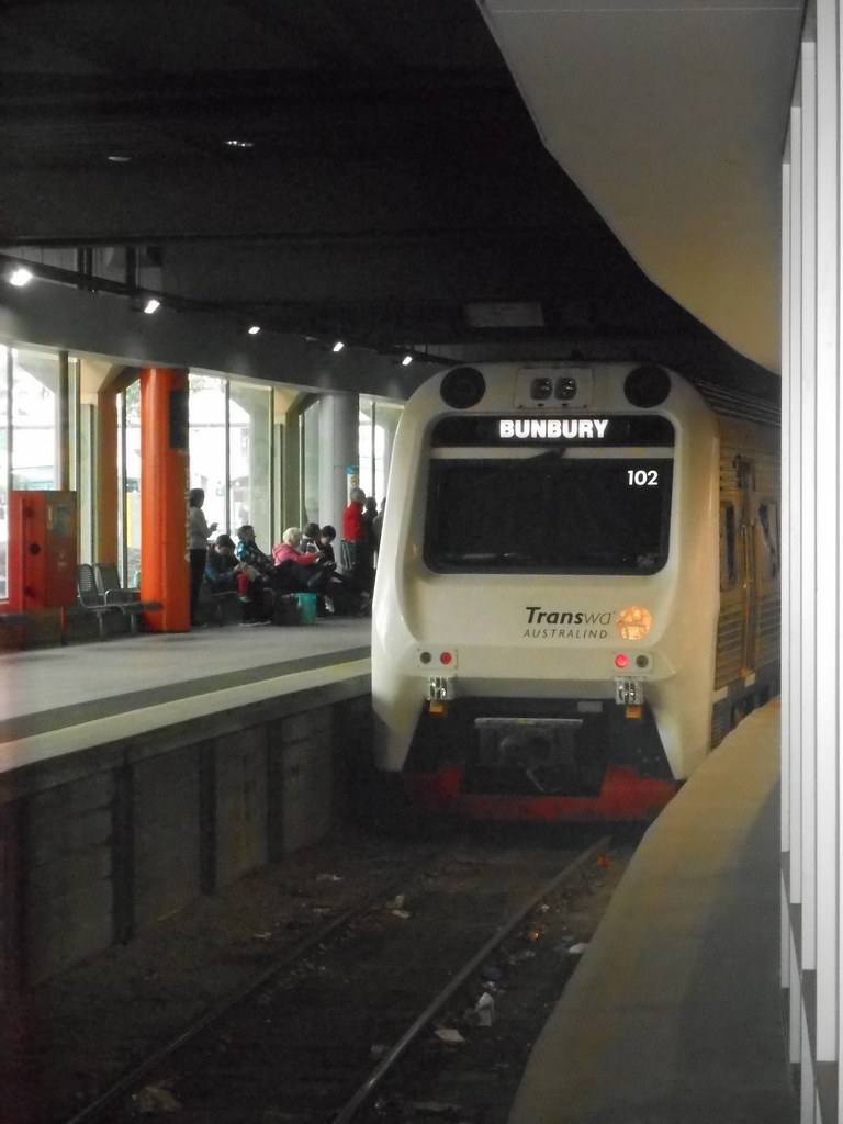 Perth Australind train 2 Here's a pic of the Bunbury bound… Flickr