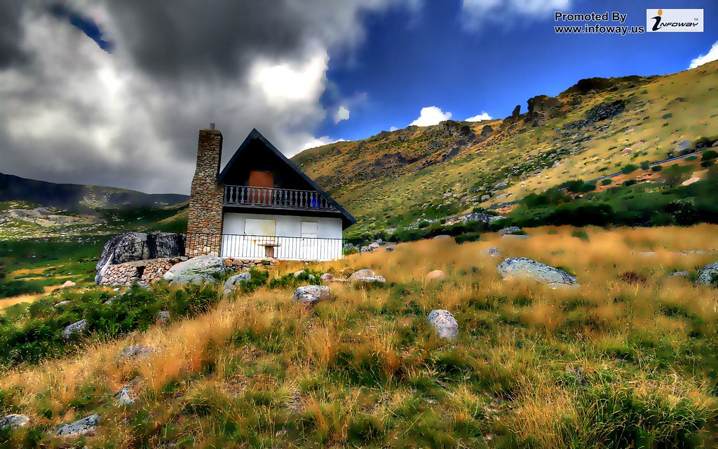 mountain house wallpaper mountain house wallpaper Flickr