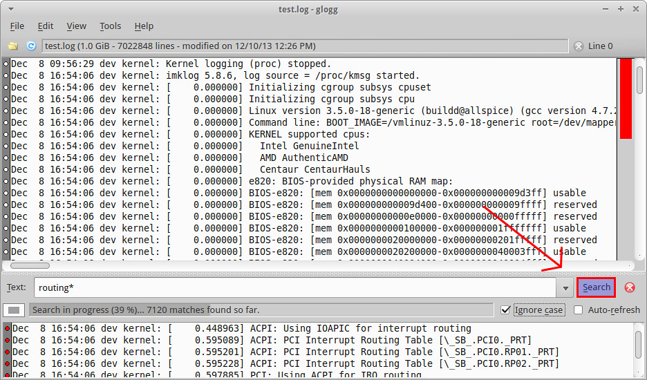 Big Log File on Glogg How to open a large text file on Lin… Flickr