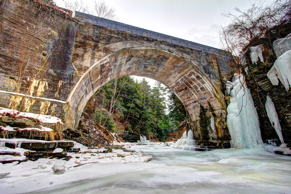 Glenwood Bridge II Old bridge at Glenwood Cemetery. Afton,… john w palmer Flickr