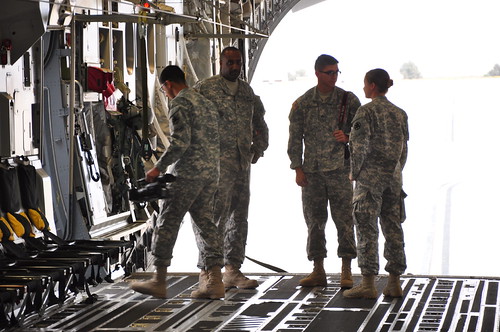 Stand up, hook up, shuffle to the door! FORT IRWIN, Califo… Flickr