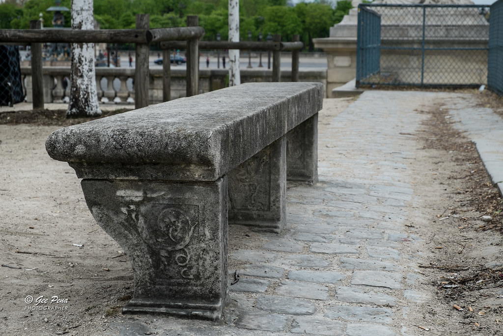 Bench Paris, France Gee Pena Flickr