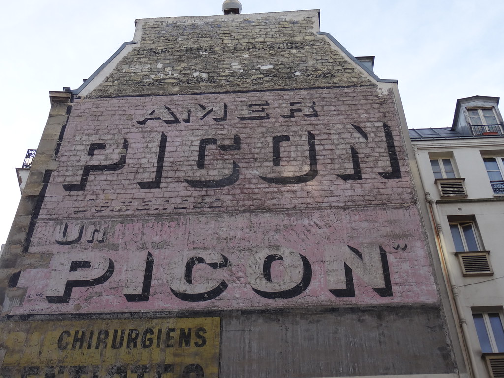Amer PICON Traces d'hier. Rue Collette. Paris 17e Jeanne Menjoulet