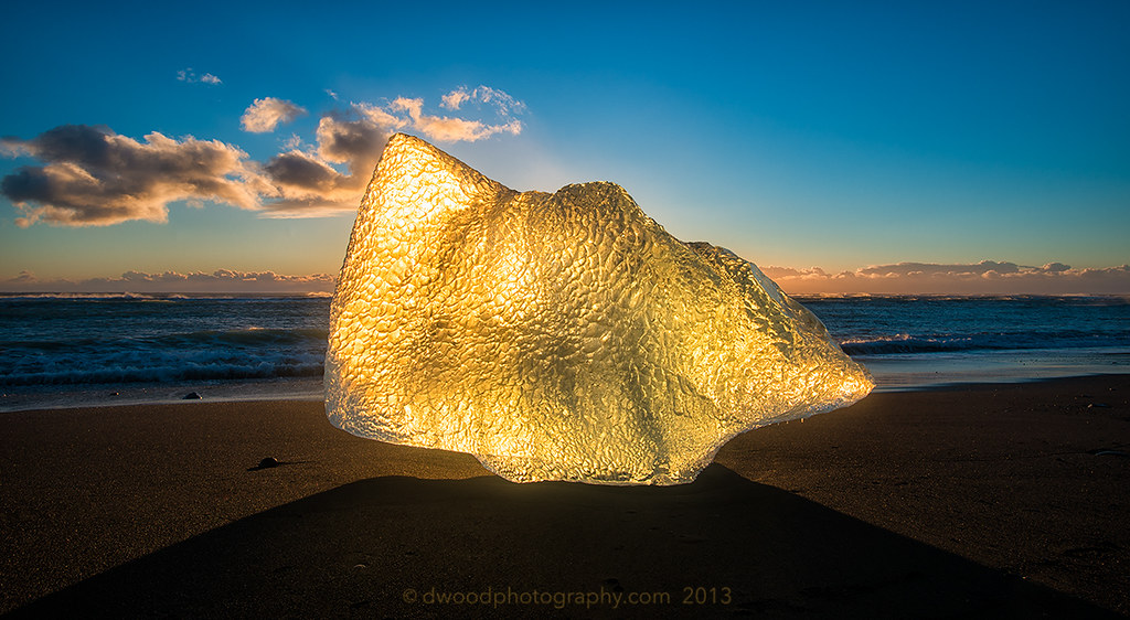 Golden Ice In my previous post I described how the ice flo… Flickr