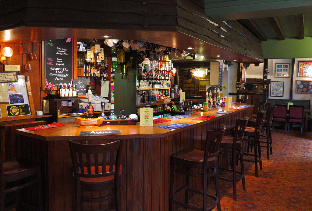 The Bar at The Feathers Wymondham, Norfolk A friendly pub … Flickr