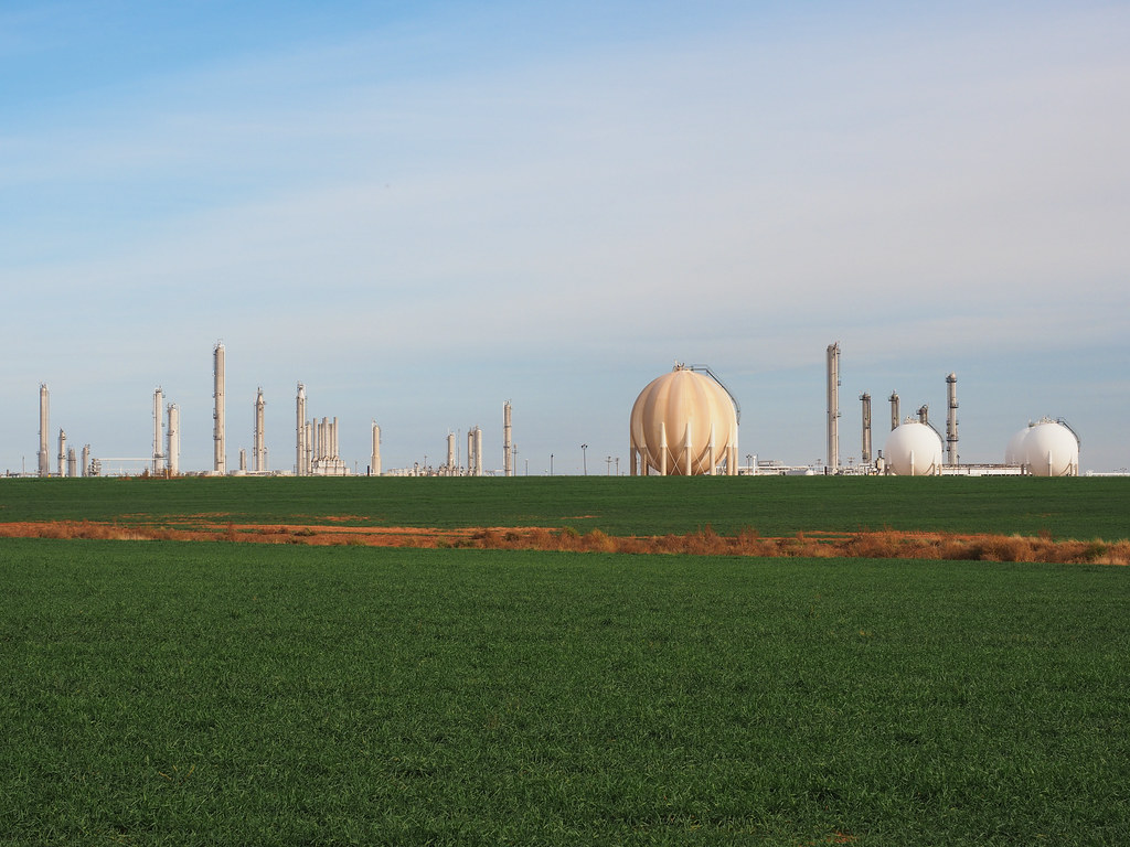OneOK Natural Gas Liquid Extraction Plant Michael Farrell Flickr