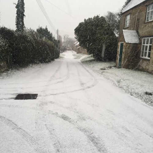 Glaston, Rutland this morning rutland rutlandradio snow… Flickr