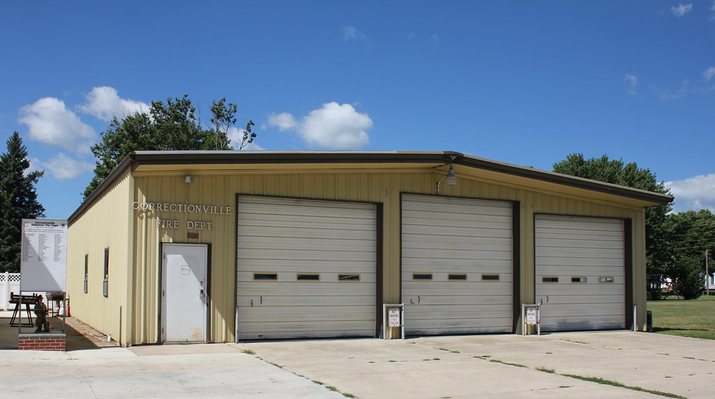 Fire Station Correctionville, IA Tom McLaughlin Flickr