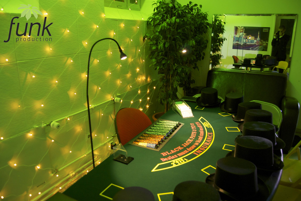 LasVegas theme party; BlackJack table .FunkProduction. Flickr