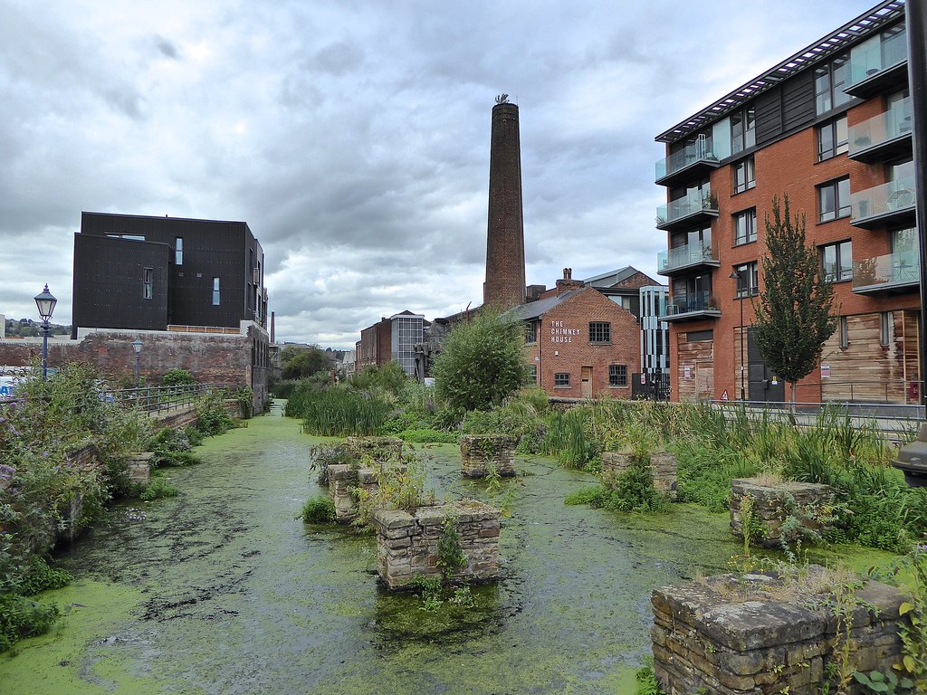 Sheffield Kelham Island Goit The mill race from the River … Flickr