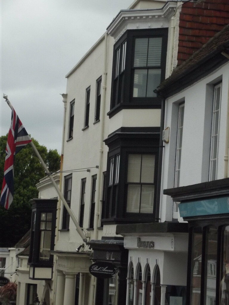 Stanwell House High Street, Lymington British flag and… Flickr