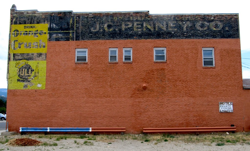 Ghost Signs. Anaconda,Montana It's a two for one deal. Gho… Flickr