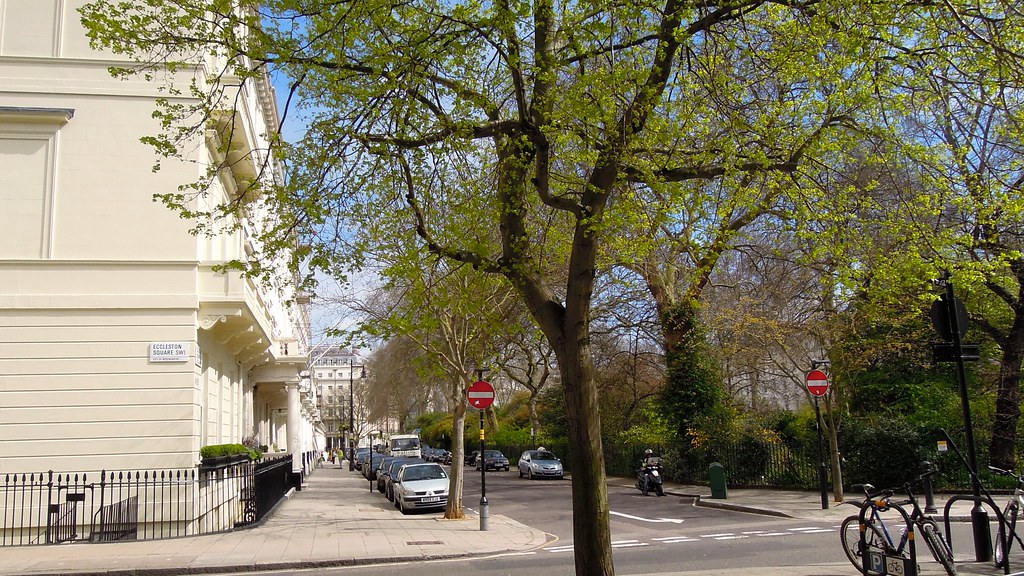 Eccleston Square private garden, London Eccleston Square i… Flickr