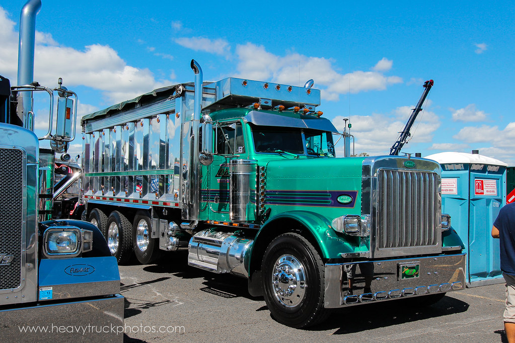 Peterbilt 379 tri axle dump truck Flickr