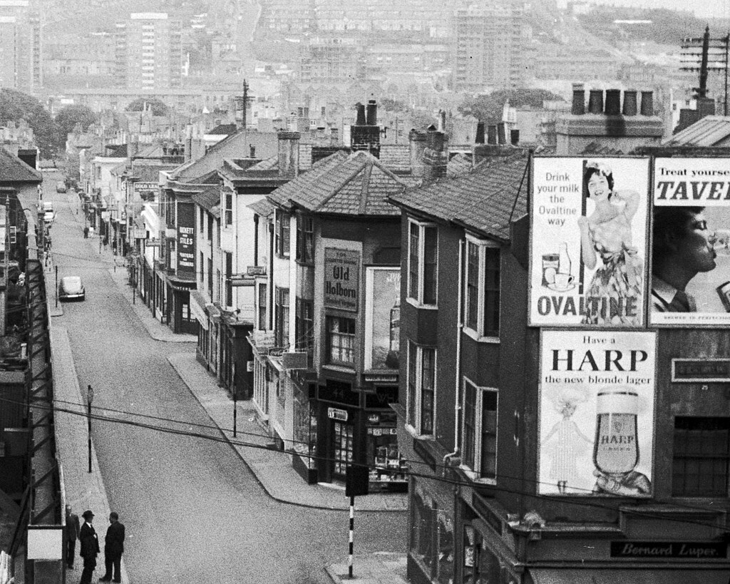 Trafalgar Street, Brighton 1962 from Brighton Station … Flickr