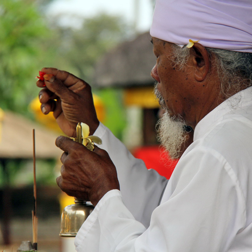 Pemangku There are two kinds of priests on Bali, the