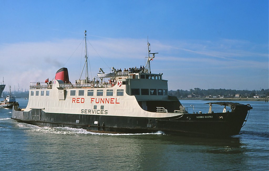 Norris Castle Red Funnel Line Southampton 1970s Woods Flickr