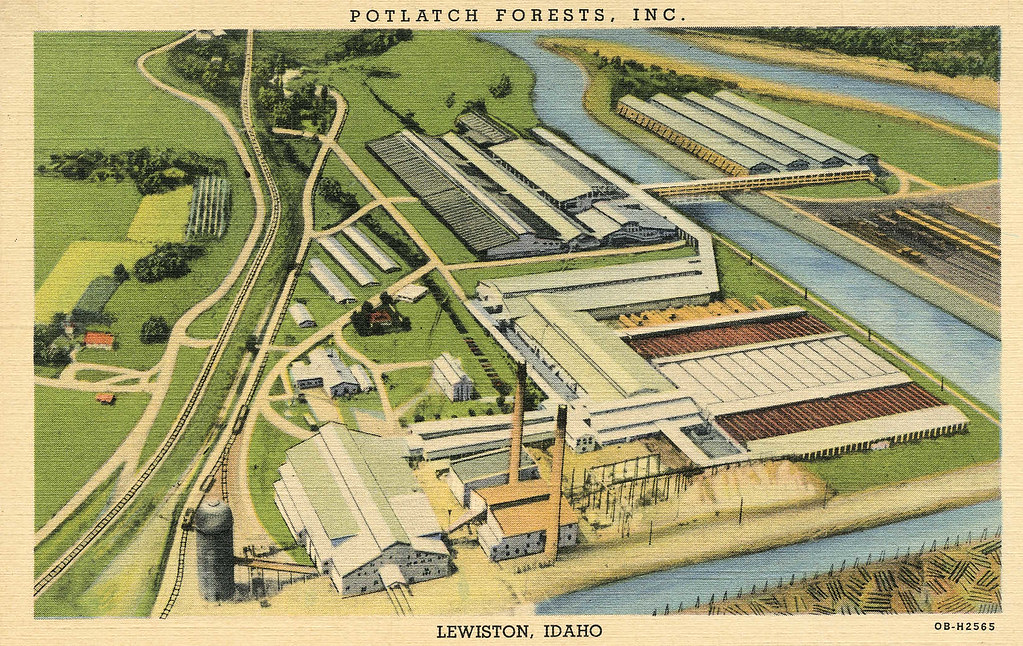 Potlatch Forests Inc., 1940 Lewiston, Idaho POTLATCH FOR… Flickr